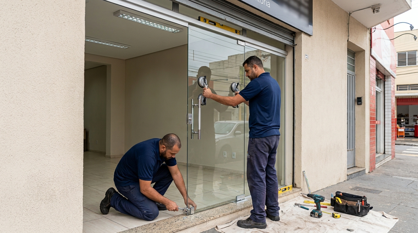 Portas Residenciais e Comerciais em Pelotas‑RS